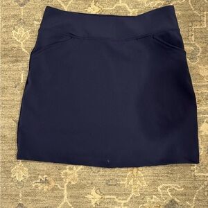 Lilly Pulitzer Lucretia Athleisure Navy Mini Skirt- Sz 6